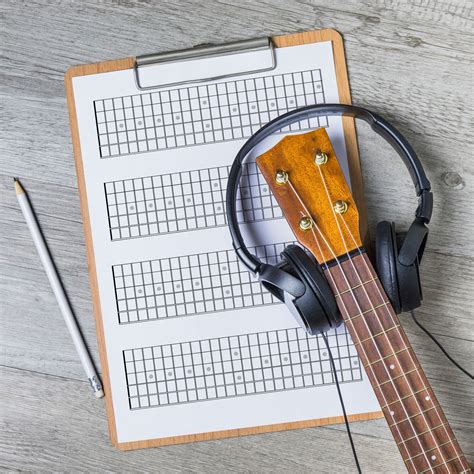 Buy Blank 24 Fret Guitar Fretboard Diagram Printable PDF A4 X 4 Guitar ...