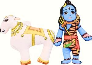 Vrindavanstore.in Lord shiva and nandi - 7.5 inch - Lord shiva and ...