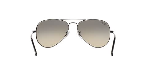Buy AVIATOR GRADIENT Black Sunglasses in Grey Lenses