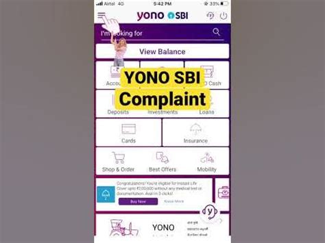 yono online complaint apk v3.9.6