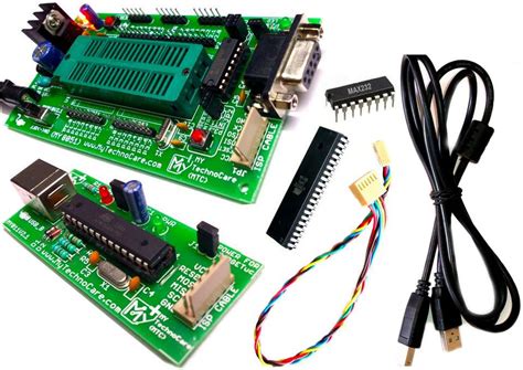 MY TechnoCare 8051 Microcontroller Kit with ZIF Socket and AVR-8051/ ...