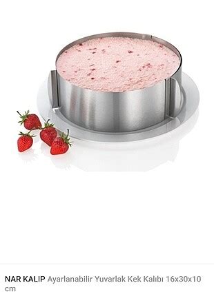 Nar Kalıp Ayarlanabilir Yuvarlak Kek Kalıbı Diğer Kek Kalıbı & Fırın ...