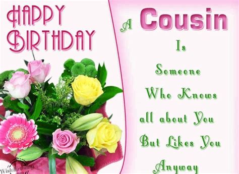 Wishes For Birthday Cousin - belated happy birthday