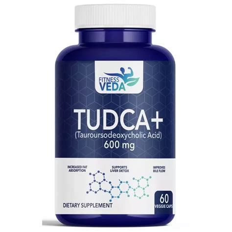 Fitness Veda Tudca 600Mg Capsules