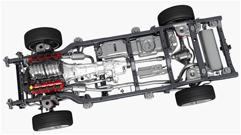 3D Car Chassis collection model - TurboSquid 2053103