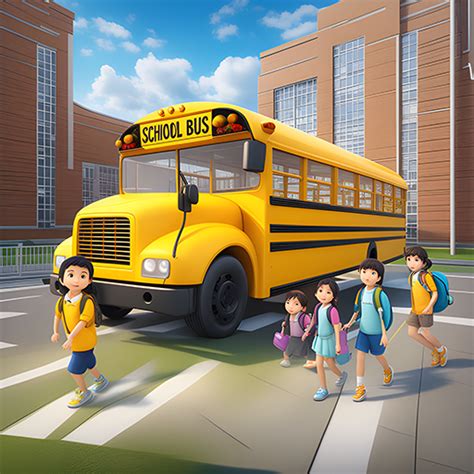 High School Crazy Bus Driving Simulator 3D: Kids Transport Simulator ...