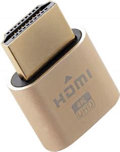 Nsinc 4K Dummy Plug, High Resolution Headless Virtual Monitor Display ...