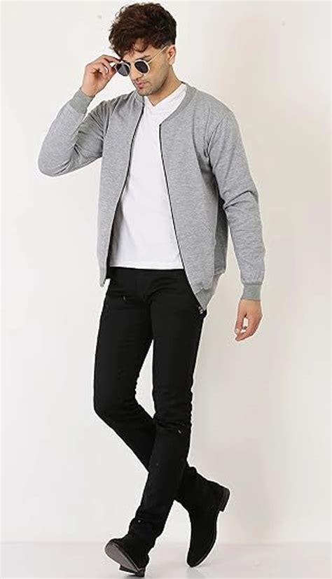 Leotude Casual Jacket for Men - Regular Fit Bomber