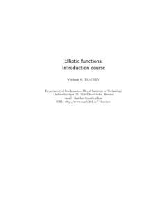 Image result for Elliptic Functions Relations