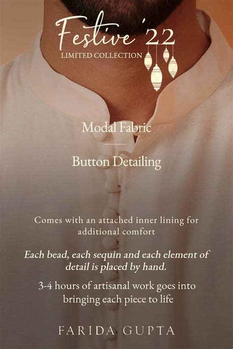 Buy Off-White Handcrafted Modal Kurta for Men | FGMNK22-29 | Farida ...