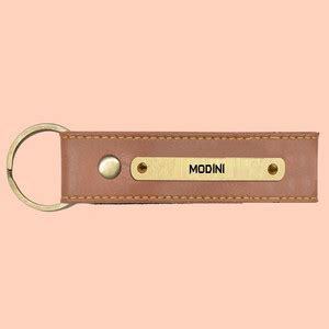 SY Gifts SYG Modini Name Vegan Leather Keychain Key Chain Price in ...
