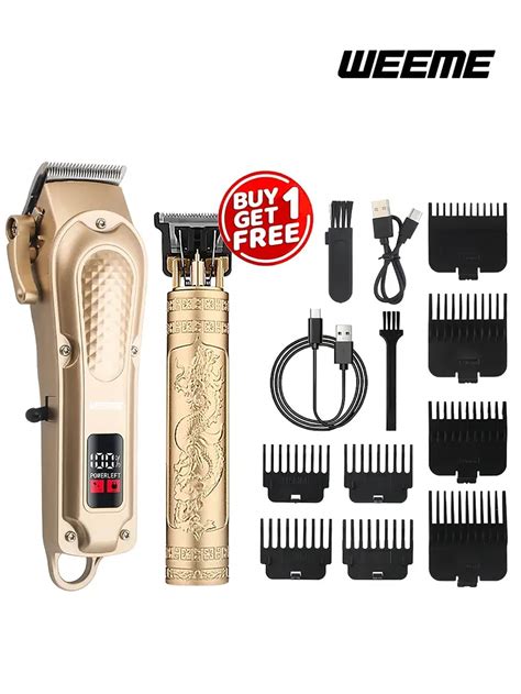 1pc WEEME Professional Wireless Hair Clipper, Suitable For Men, USB ...