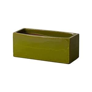 Buy Emissary Home & Garden Window Box Planter MD, 8" H, Green Online at ...