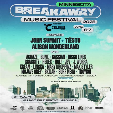 Breakaway Minnesota Releases Lineup For 2025 Edition | EDM Identity