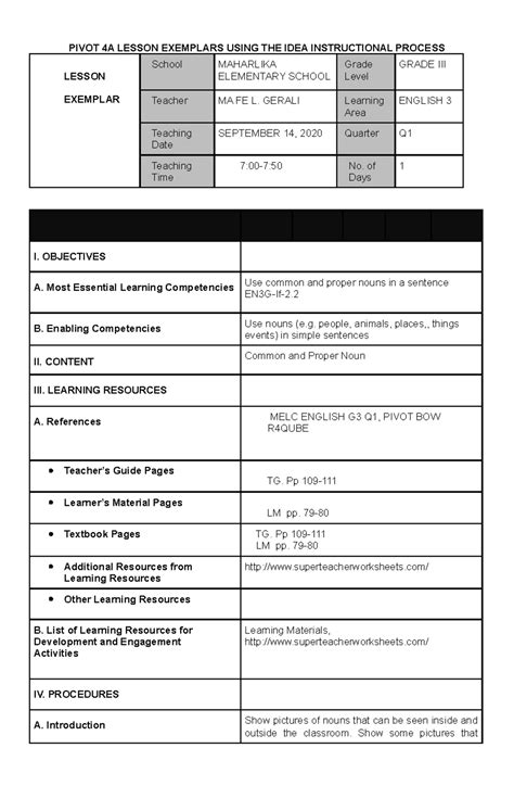 DepEd Pivot 4A Module 的图像结果
