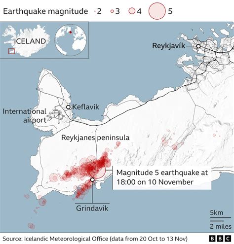 Iceland volcano: What could the impact be? - latitude of iceland