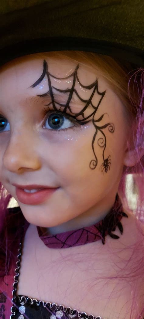 Easy halloween witch make up idea kids | Halloween makeup for kids ...
