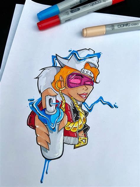 B-Girl | Sticker graffiti, Graffiti characters, Graffiti art