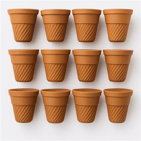 Buy Handmade Terracotta Cup 100ml, Reusable Clay Mitti Kulhad for Water ...
