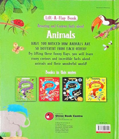 Lift-A-Flap Amazing and Curious Facts about Animals – Books and You