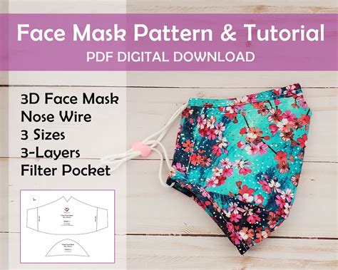 Image result for Free Mask Pattern PDF Download