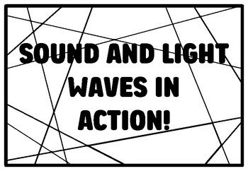 SOUND AND LIGHT WAVES IN ACTION! Grade 7 And 8 Science Coloring Pages ...