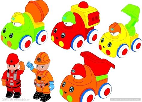 卡通工程车 的图像结果