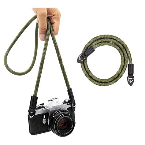 Flavizo Army Green Camera Strap for DSLR & Mirrorless | Adjustable ...