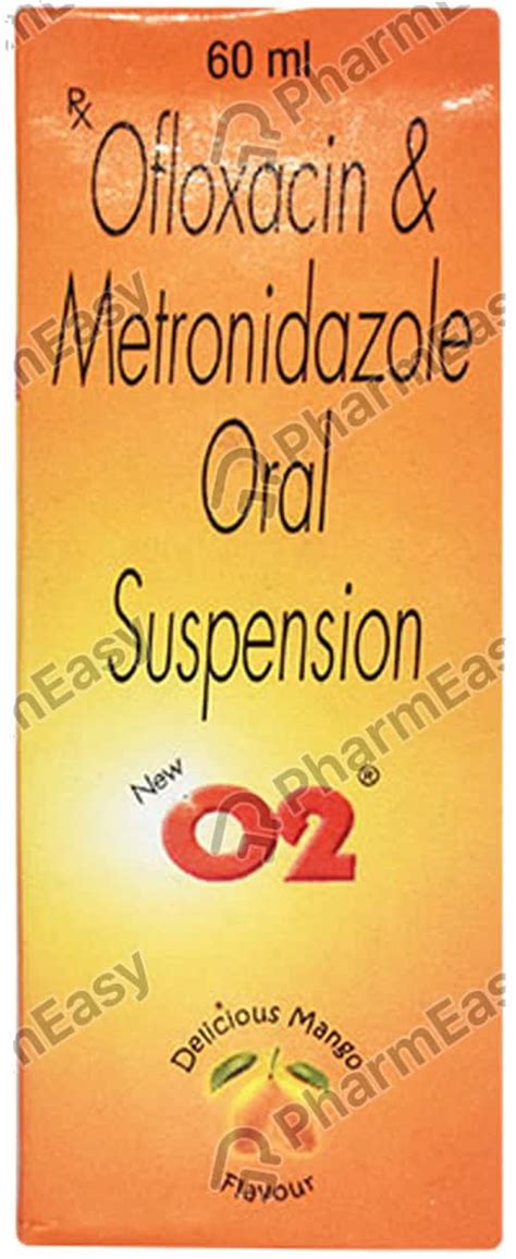 New O2 Delicious Mango Flavour Suspension 60ml: Uses, Side Effects ...