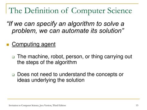 Image result for Computer Science Defintion