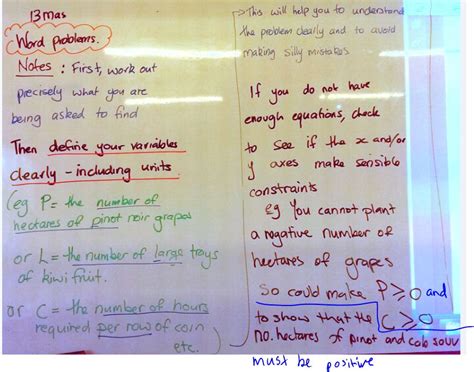 Image result for Linear Programming Example Question Word Problem