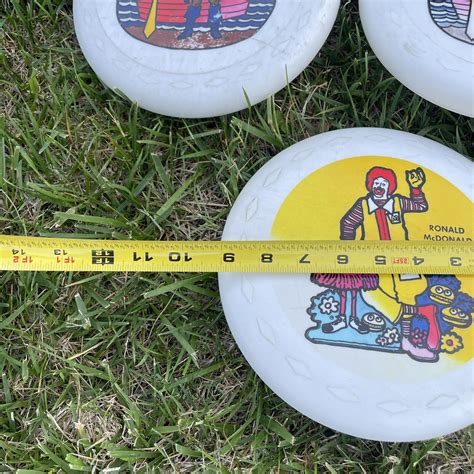 3 Vtg Ronald McDonald Fling Captain Crook 1978 Full Size Frisbees Discs ...