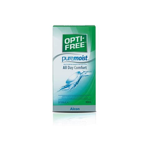 Alcon Opti-Free PureMoist - Contact Lens Solution (90ML) : Amazon.in ...