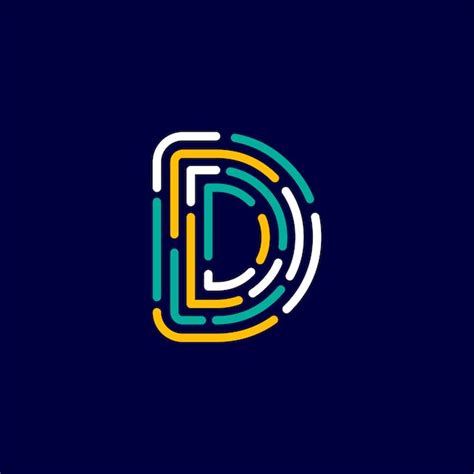 Farbe Alphabet Buchstaben Logo Identität Vorlage | Premium Vektor