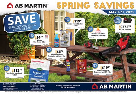 A.B. Martin Roofing Supply - AB Martin May Sale 2025 - Page 2 - Created ...