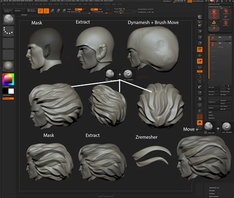 Zilean, Quoc Anh Pham | Zbrush hair, Zbrush tutorial, Zbrush character