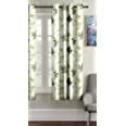 Buy Home Sizzler 3D Flower 1 Piece Green Window Curtain, 5 feet Online ...