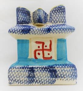 Your Local Store Mini Tulsi Plant Container Handmade With OM and ...