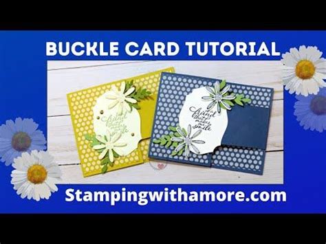 Image result for Buckle Card Tutorial