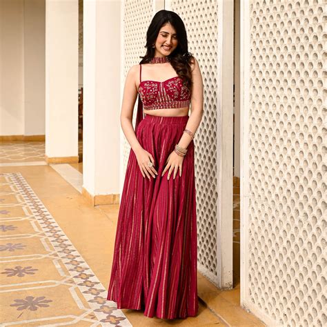 Gulbano Pink Designer Sharara Co ord Set For Women Online – UrbanStree