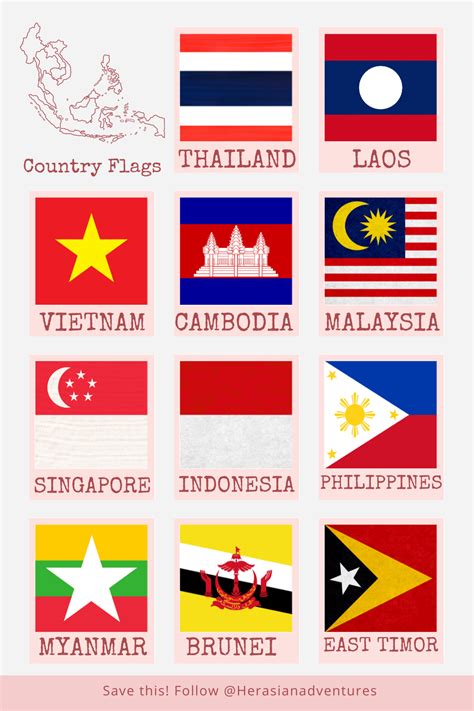 Asia Flags 的图像结果
