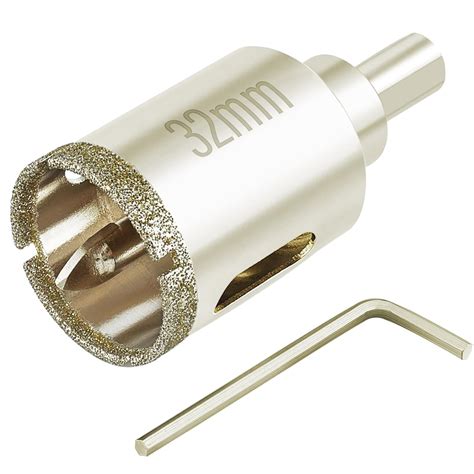 Amazon.com: DaduoRi 1 1/4 Inch (32mm) Diamond Hole Saw with Pilot Bit ...