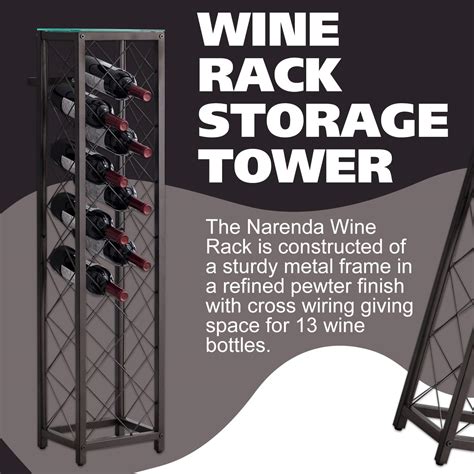 Snapklik.com : Kings Brand Furniture Narenda Freestanding Floor Wine ...