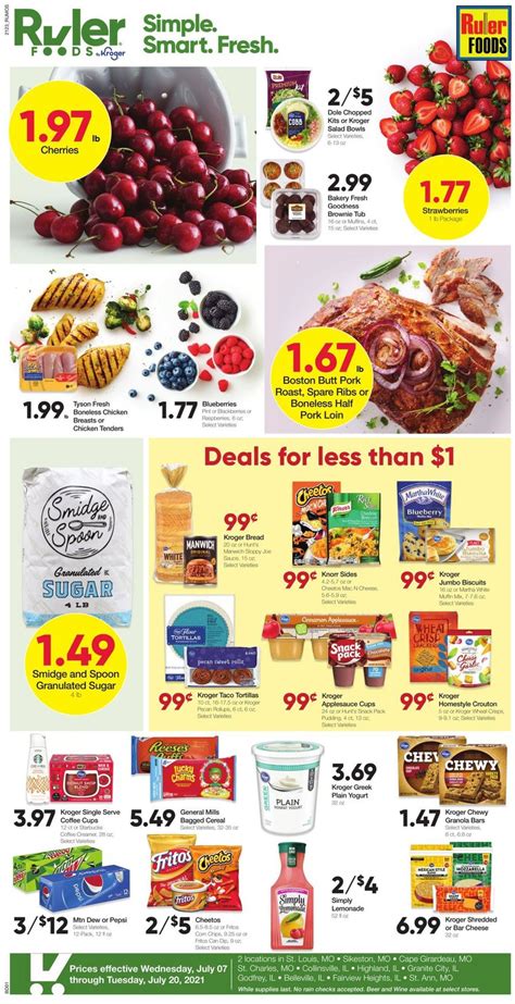 Ruler Foods Ad Circular - 07/07 - 07/20/2021 | Rabato