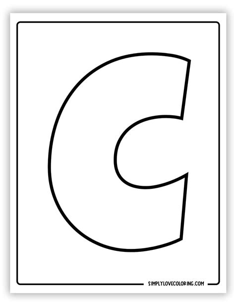 Printable Bubble Letters (Free PDF Printables) - Simply Love Coloring