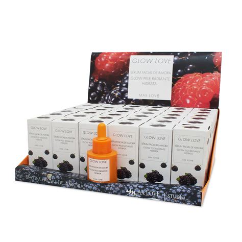 Sérum Facial de Amora Glow Love Max Love com 36un de 30ml Max Love