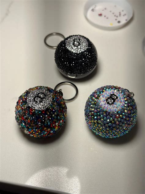 Image result for Eight Ball Keychain