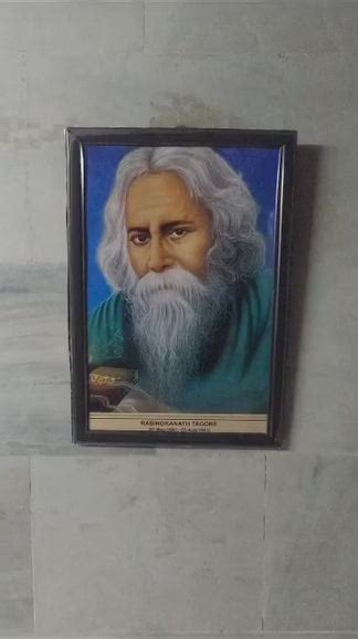 Buy Rabindranath Tagore Photo with Frame for Wall | All India Delivery ...