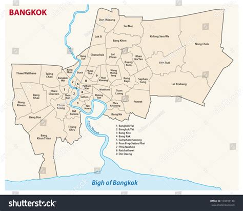 4,286 Vector Map Bangkok Images, Stock Photos & Vectors | Shutterstock