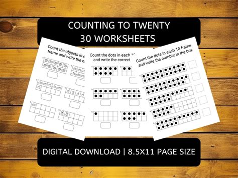 Image result for Counting Objects to 20 Using Ten Frame
